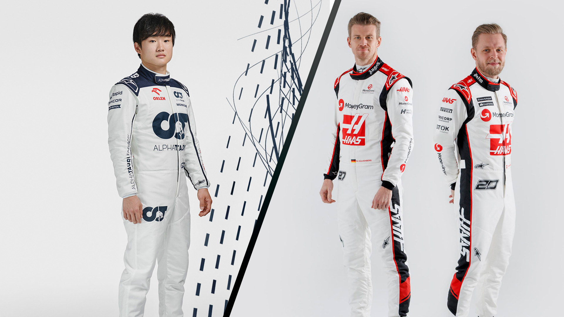 Haas and AlphaTauri reveal new race suits ahead of 2023 season Formula 1®